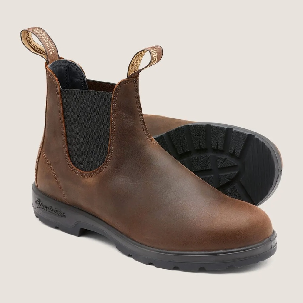 Blundstone 1609 Men's Classic Chelsea Boots in Antique Brown